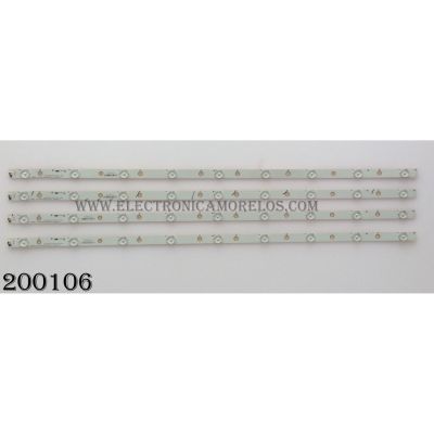 KIT DE LED PARA TV / VIZIO TPT390J1-HVN04 REV.S000Q / MODELO E390-B1E LTFWPSDQ	